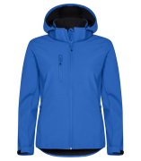 Dames Softshell Hooded Jas Clique Classic 0200917
