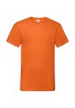 Goedkope Oranje Heren T-shirts V hals Fruit of the Loom 61-066-0 oranje