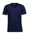 Heren T-shirt V hals Tee Jays Mens Fashion Sof-Tee 8006
