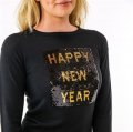 Dames Kersttrui Nieuwjaar T-shirt CJ103