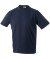 Heren T-shirt James & Nicholson Workwear-T JN800 Navy