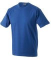 Heren T-shirt James & Nicholson Workwear-T JN800 Royal
