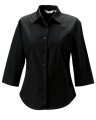 Dames blouse 3-4 mouw Russell 946F zwart