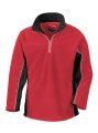 Fleece Sweater Sport Result R86 red black