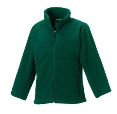 Fleece Jacket outdoor Russel 8700B bottle green