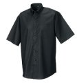 Overhemd korte mouw Oxford Russell 0R933M0 zwart