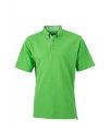 Poloshirts Plain JN964 lime green-wit