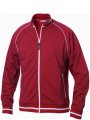 Heren Sweat jacket Clique Craig 021053 rood