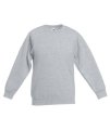 Sweaters Kinder Fruit of the Loom 62-031-0 heather grey