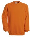 Sweater B&C set in pumpkin orange