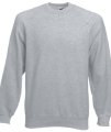 Sweater Raglan Fruit of the Loom 62-216-0 heather grey