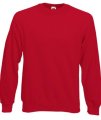 Sweater Raglan Fruit of the Loom 62-216-0 rood