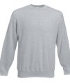 Heren Sweaters Fruit of the Loom set in 62-202-0 heather grey