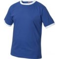 Heren T-shirt Clique Nome 029314 royal blue -white
