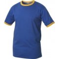 Heren T-shirt Clique Nome 029314 royal blue-yellow