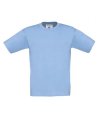 Kinder T-shirts B&C Exact 150 sky blue