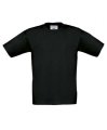 Kinder T-shirts B&C Exact 150 zwart