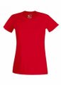 Dames Sportshirt FOTL Lady fit 61-392-0 rood