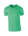 T-shirts Gildan Ring Spun 64000 heather military green