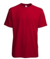 T-shirts Gildan Ring spun Premium 4100 red