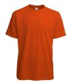 T-shirts Gildan Ring spun Premium 4100 oranje
