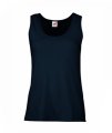 Dames Tank Top Fruit of the Loom Valueweight deep navy