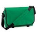Tassen, Schoudertas Messenger Bag Bagbase BG021 kelly green
