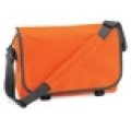 Tassen, Schoudertas Messenger Bag Bagbase BG021 oranje-graphite grey