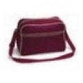 Tassen, Schoudertas Retro Shoulder Bag Bagbase BG14 burgundy-sand